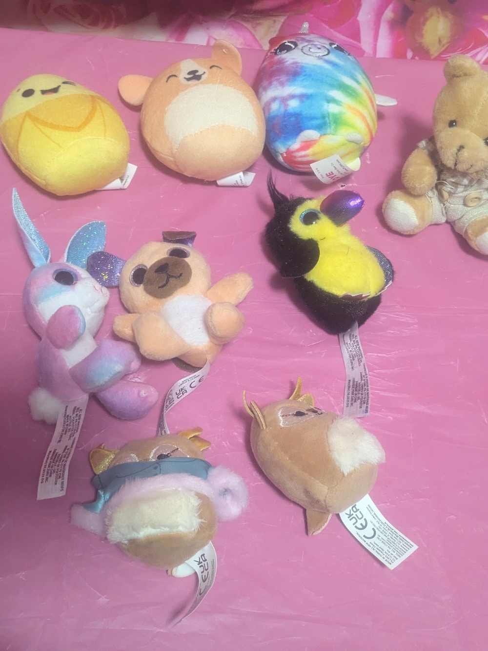Plush Small Pet Assorted Plush Toys - Multicolor